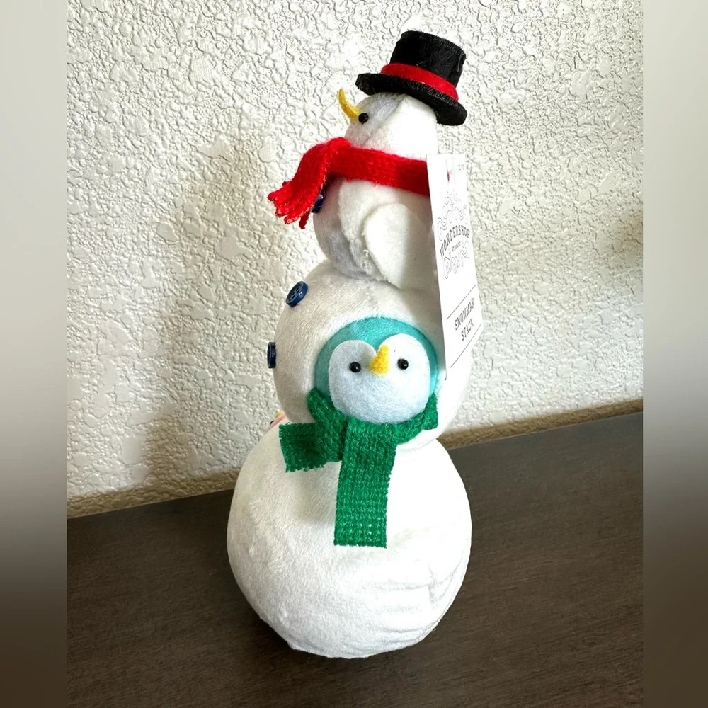 Featherly Friends Bird Snowman Stack 2023 Wondershop‎ Target NWT
